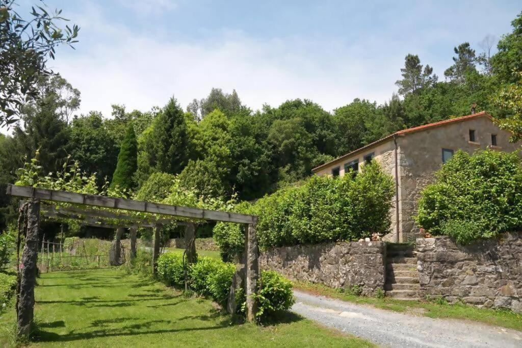 Casa Do Cebro Casa Con Piscina Y Jacuzzi Privados Villa Santiago de Compostela Exterior photo